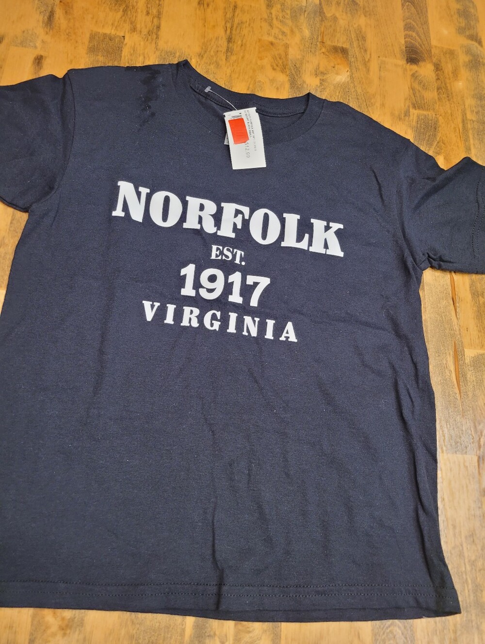 Norfolk Virginia 1917 Navy Graphic Tee